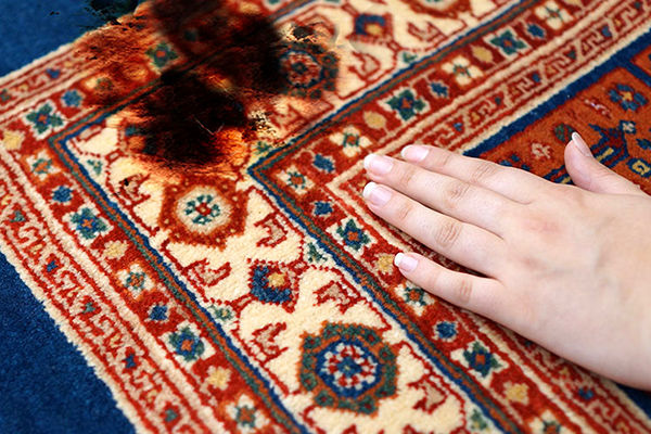 راهنمای رفع سوختگی فرش