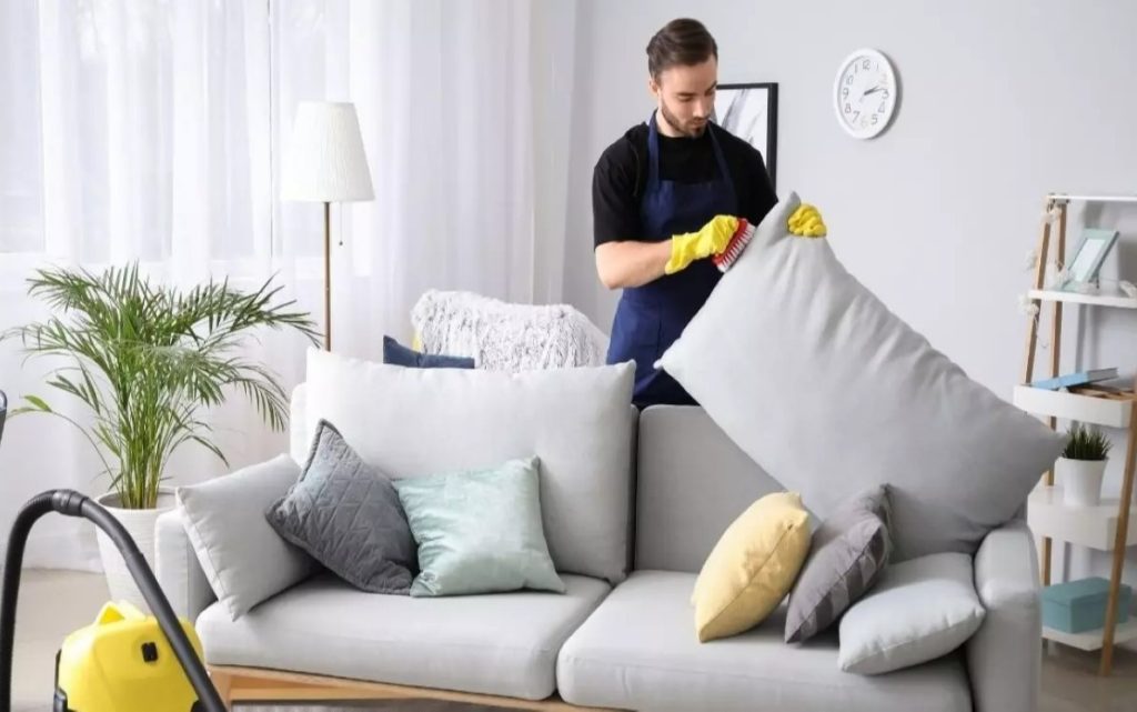 تمیز کردن کوسن و بالشتک مبلمان