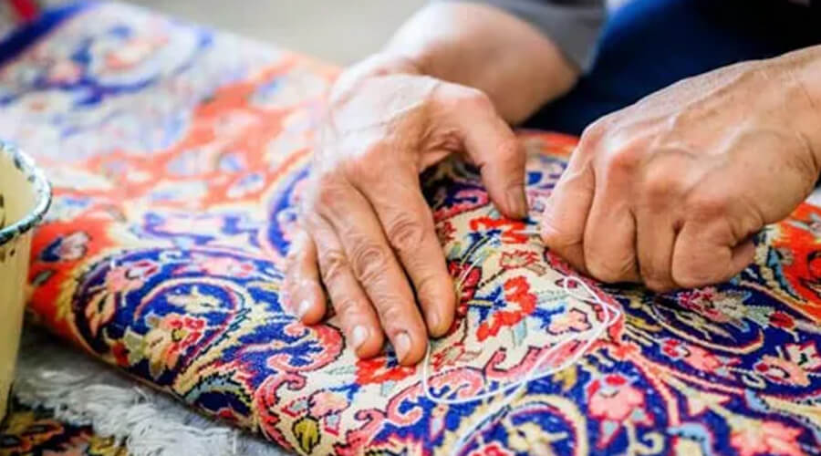 رفوگری فرش: هنری برای احیای دوباره جان و زیبایی قالی‌های شما