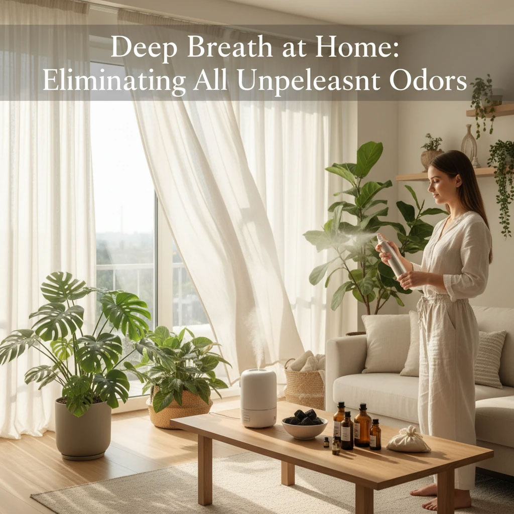نفس عمیق در خانه: ریشه‌کن کردن انواع بوی نامطبوع