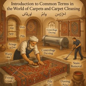 آشنایی با اصطلاحات رایج در دنیای فرش و قالیشویی
