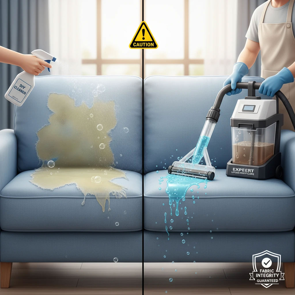 آیا مواد شوینده خانگی به پارچه مبل آسیب میرسانند؟