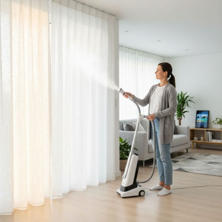 چرا شستشو پرده با بخارشو در منزل، انتخاب هوشمندانه است؟