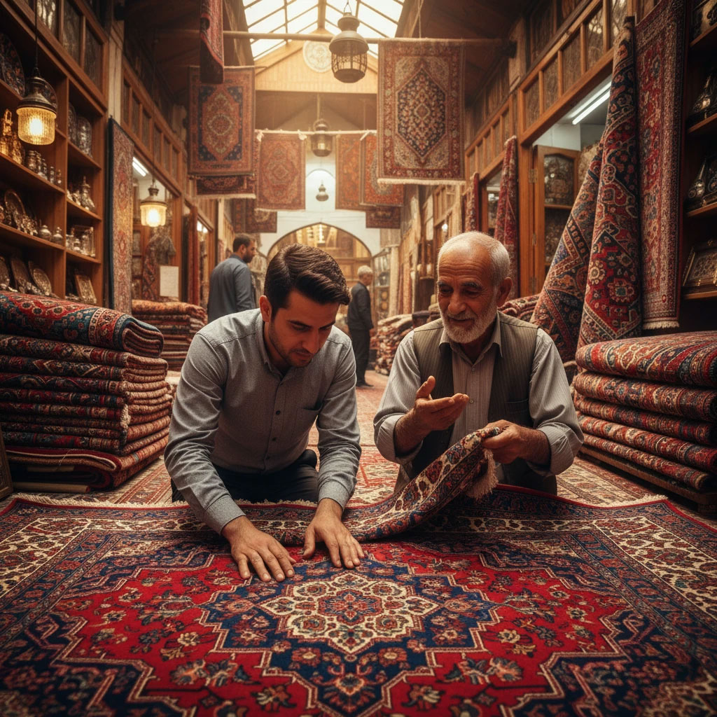 راهنمای خرید فرش در مشهد