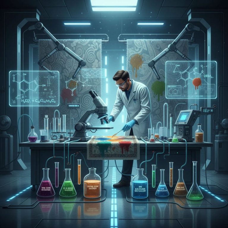 علم شیمی در قالیشویی: چرا هر لکه یک شوینده خاص نیاز دارد؟