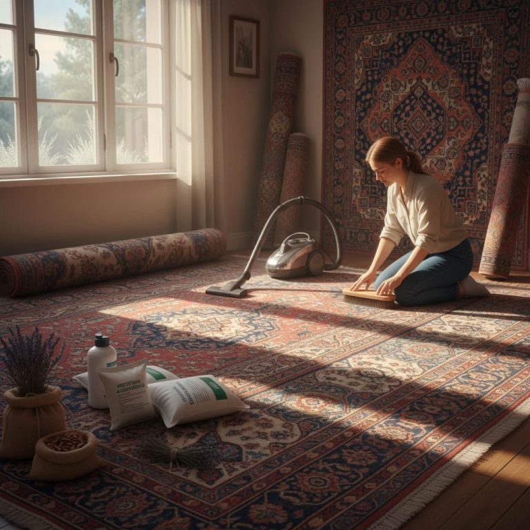 آماده‌سازی فرش برای زمستان: محافظت جامع در برابر سرما و رطوبت