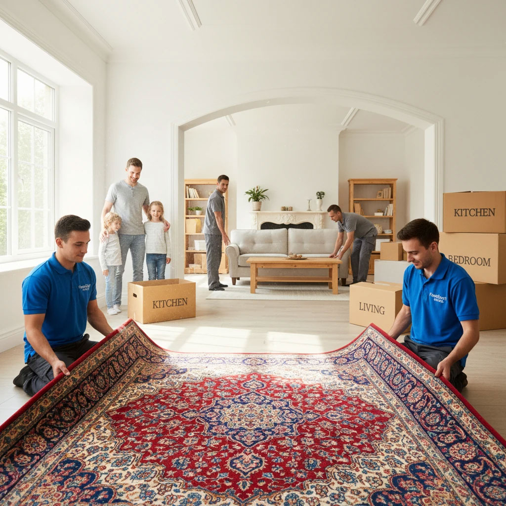 بعد از اسباب‌کشی اولین کار: شستشوی فرش برای شروعی تازه