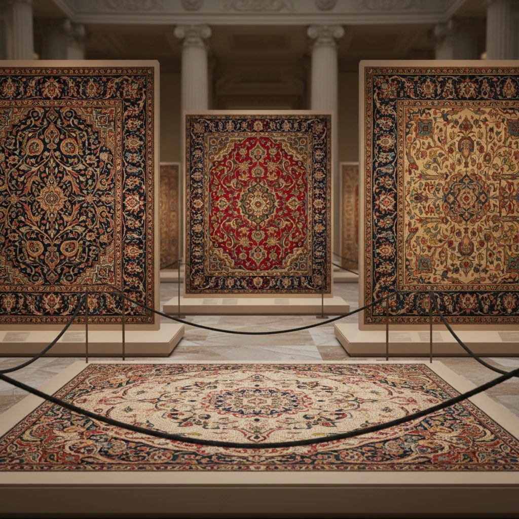 سفری به دنیای فرش های میلیون دلاری