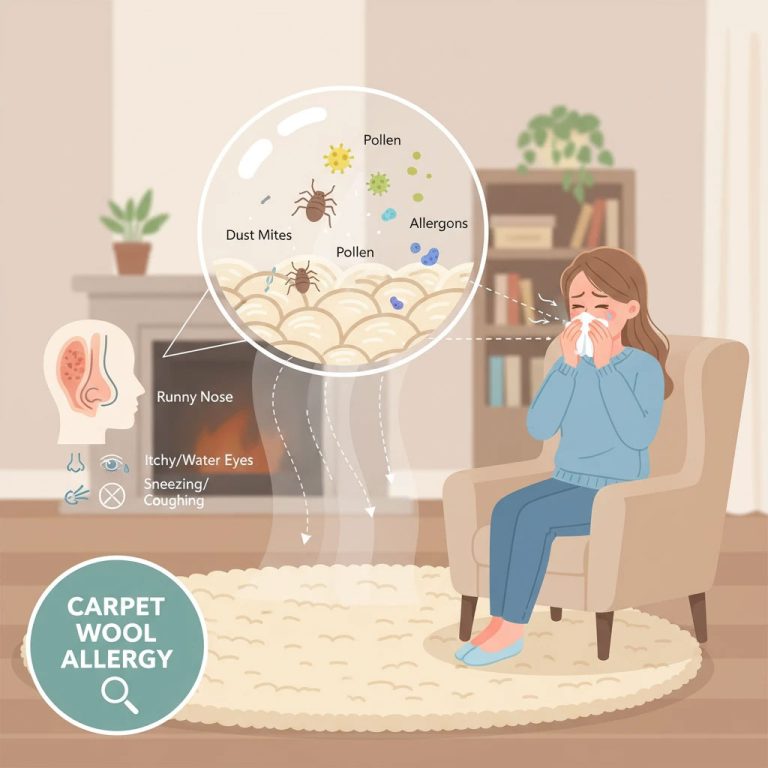 آیا آلرژی به پشم فرش یک واقعیت است؟