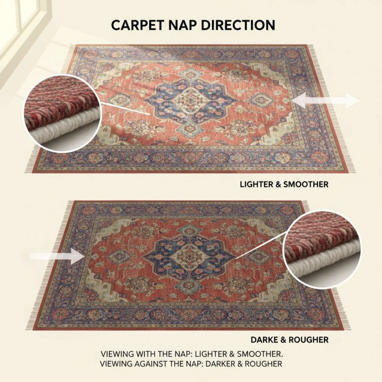 آیا می‌دانستید فرش ها هم جهت خواب دارند؟