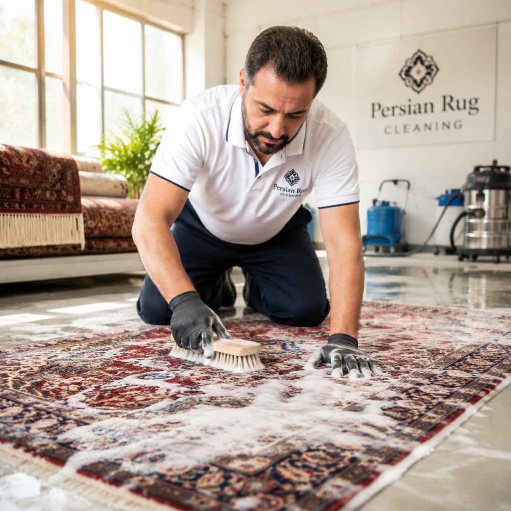 راهنمای شستشوی فرش دستباف